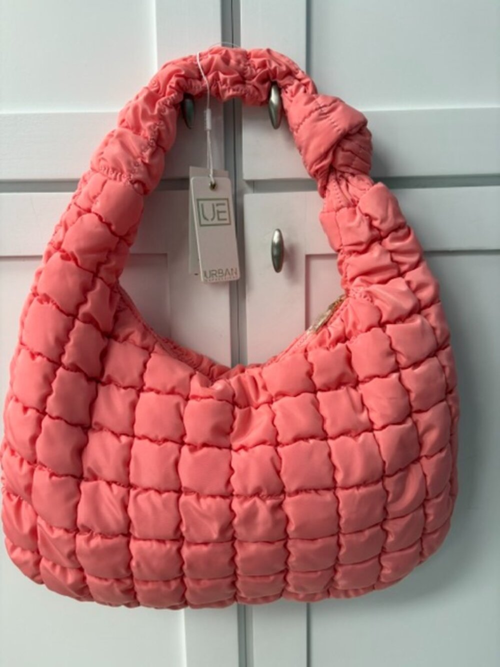 URBAN EXPRESSIONS Quilted Puff Shoulder Bag NWT